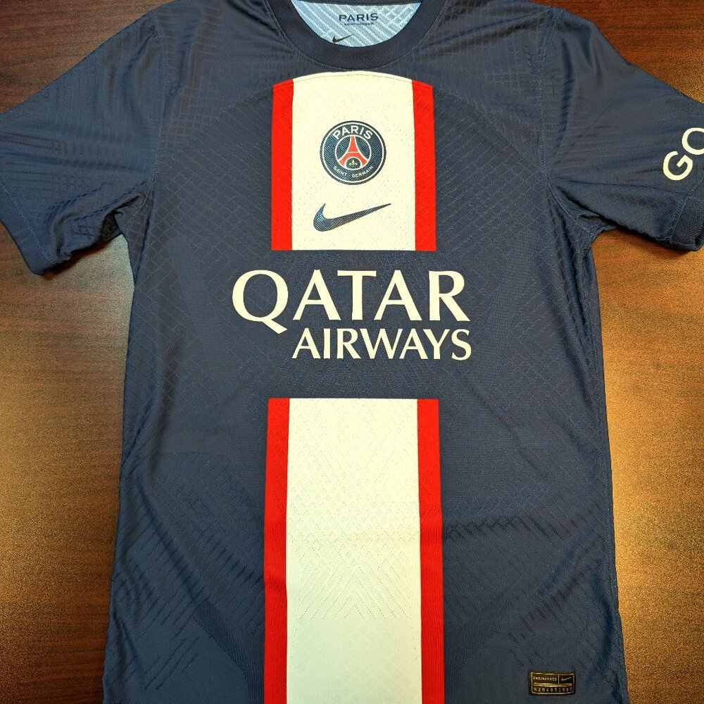 NIKE Dri-Fit ADV Paris Saint-Germain 2022-23 Mbappe Home Soccer Jersey Size Sm